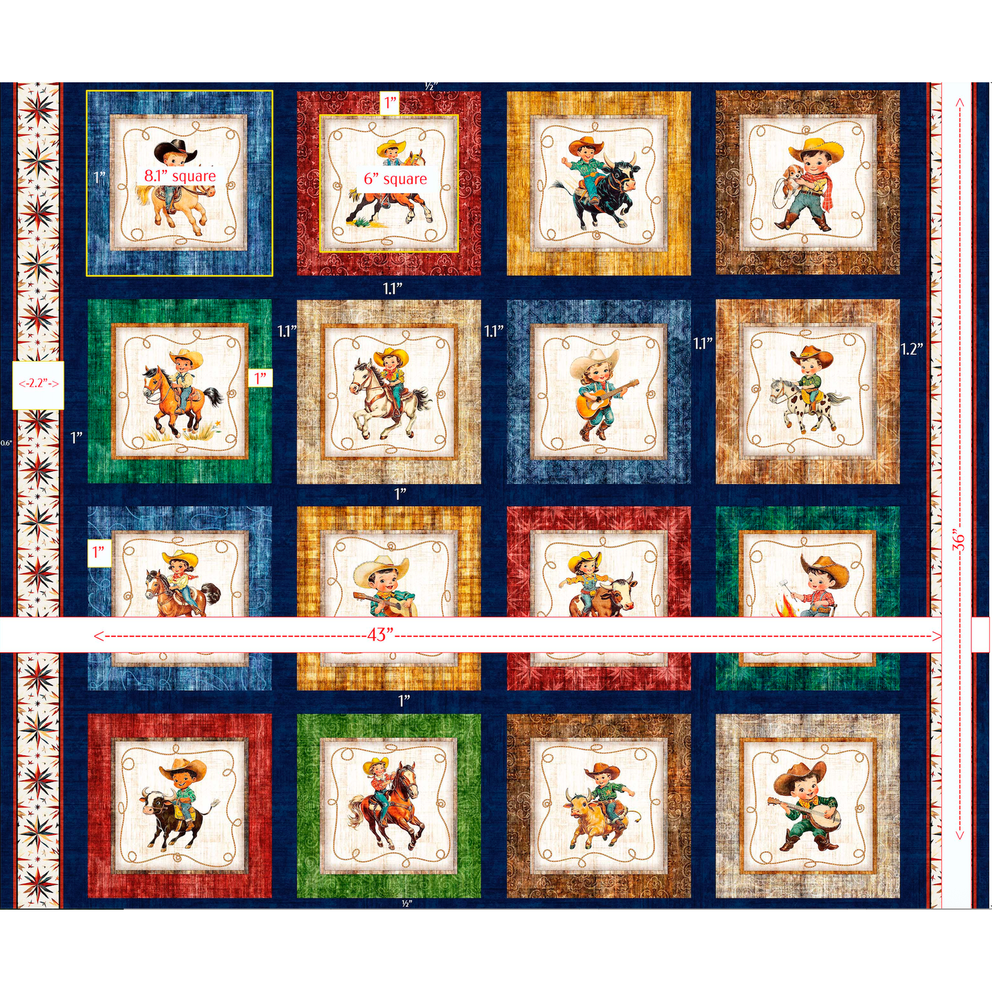 Yippie Ki Yay! ~ Cowboy and Cowgirl Picture ~ 31489-X