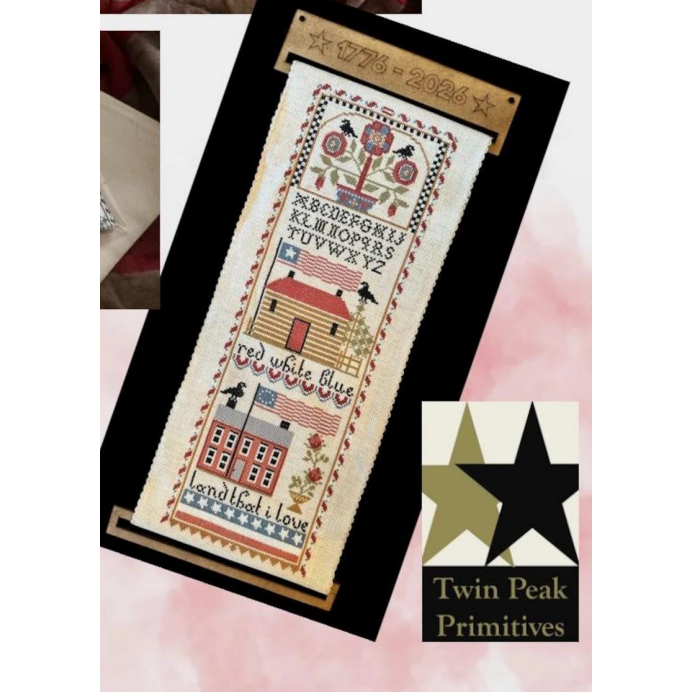 Twin Peak Primitives | Patriotic Band Sampler MARKET 2026