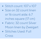 Lindy Stitches | Ring-Tailed Lemur MARKET 2026