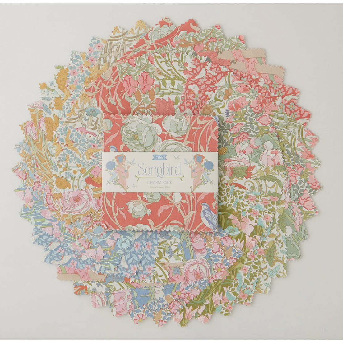 Tilda ~ Songbird ~ Charm Pack 40 pcs