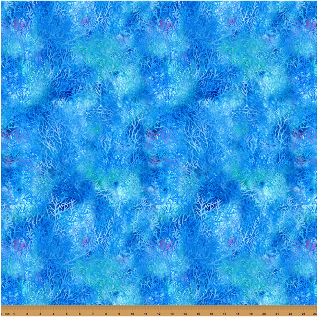Whale Song ~ X5691-17-Cobalt