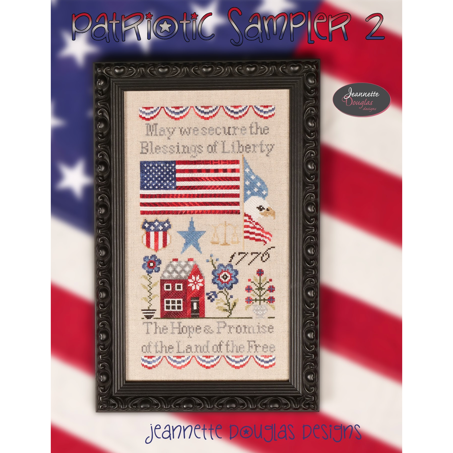 Jeannette Douglas Designs | Patriotic Sampler 2