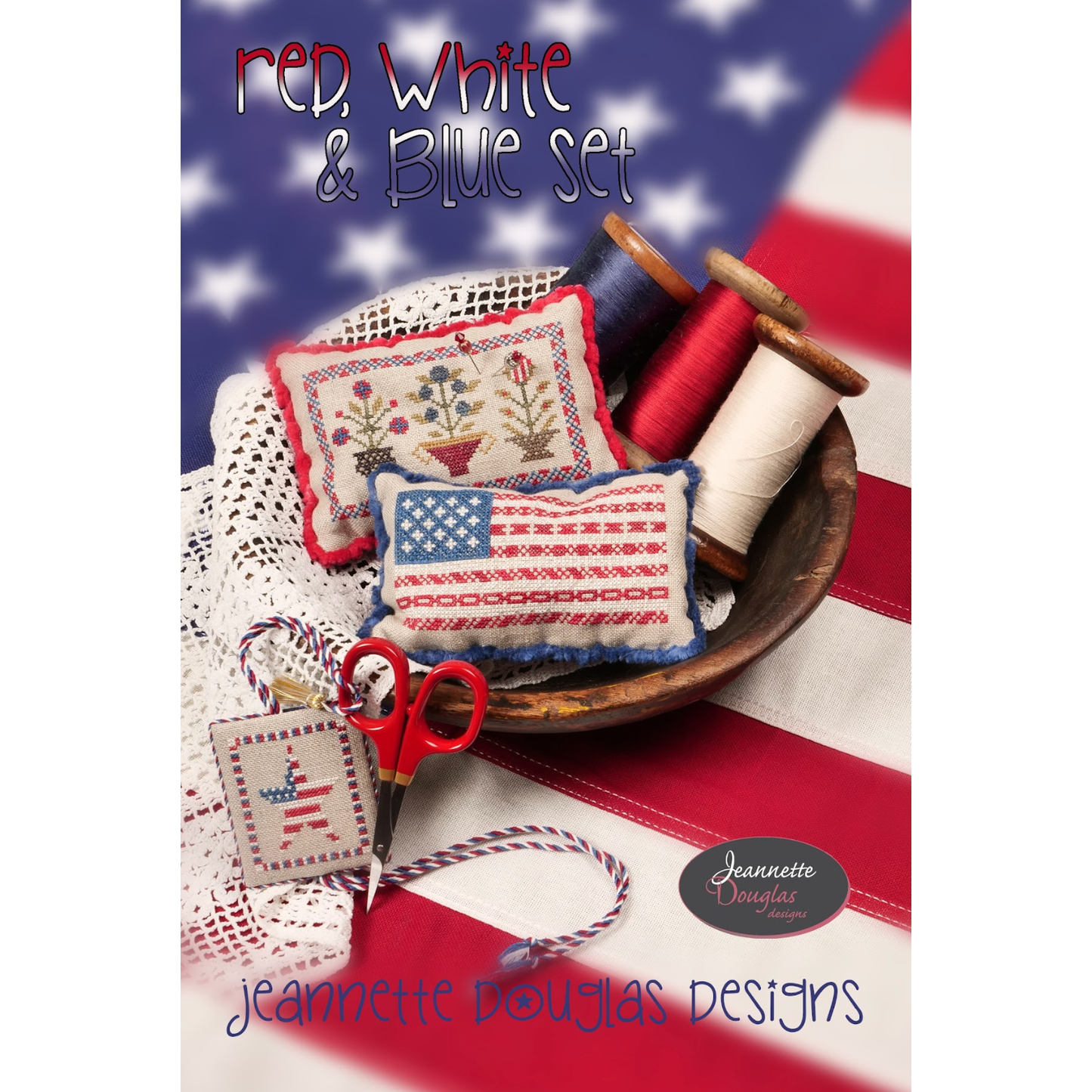 Jeannette Douglas Designs | Patriotic Sampler 2