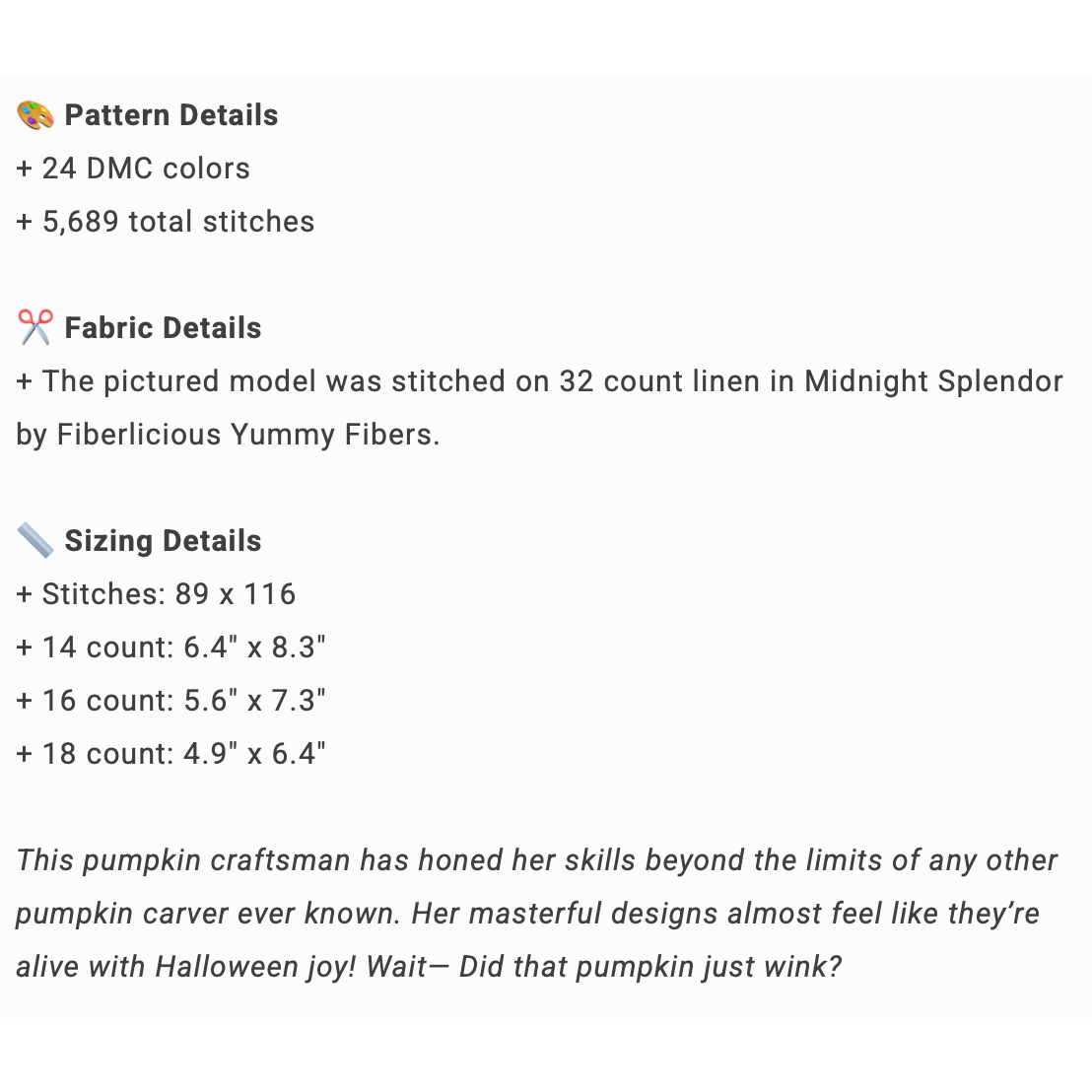 Fine Frog Stitching | Purrfect Pumpkin Co MARKET 2026