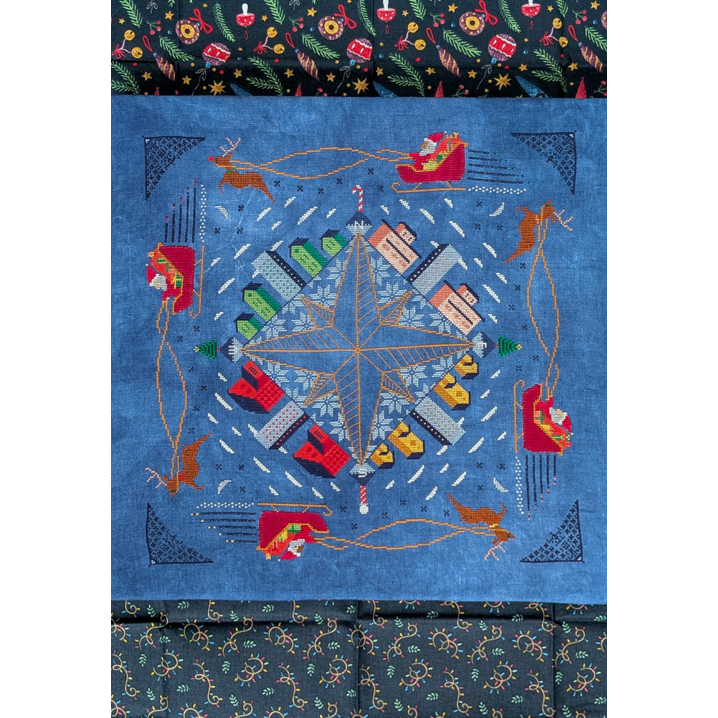 Shaded Stitchery | Christmas Compass Rose MARKET 2026
