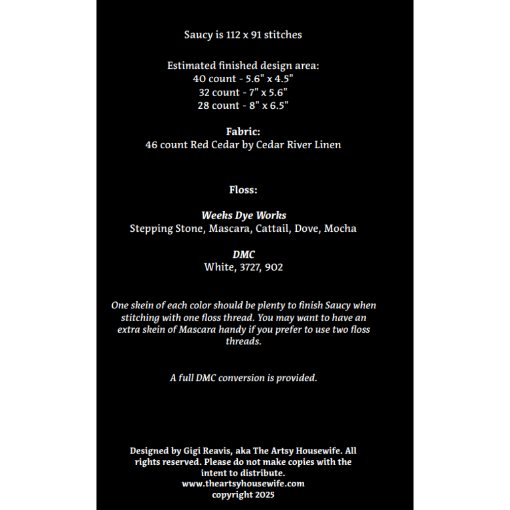 The Artsy Housewife | Saucy MARKET 2026