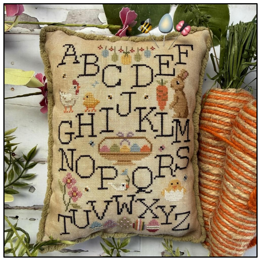 Puntini Puntini | Easter Alphabet Sampler MARKET 2026