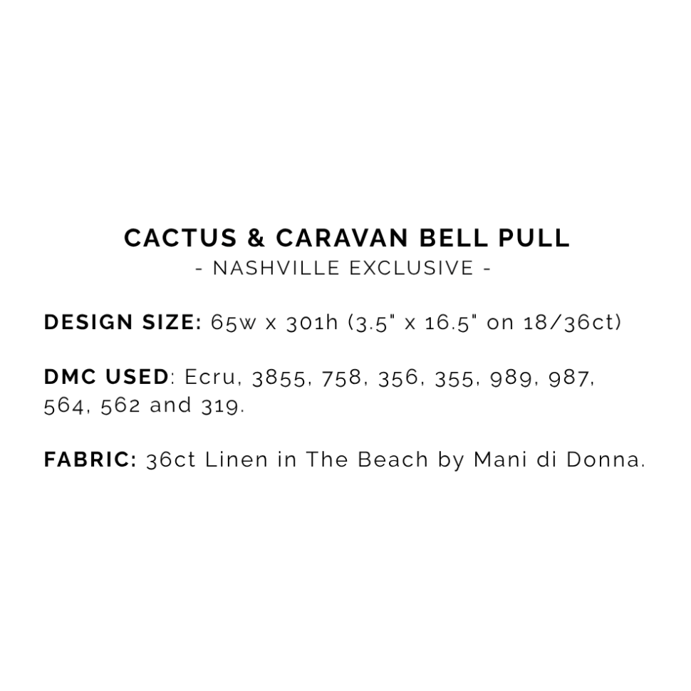 Tiny Modernist | CACTUS & CARAVAN BELL PULL MARKET 2026