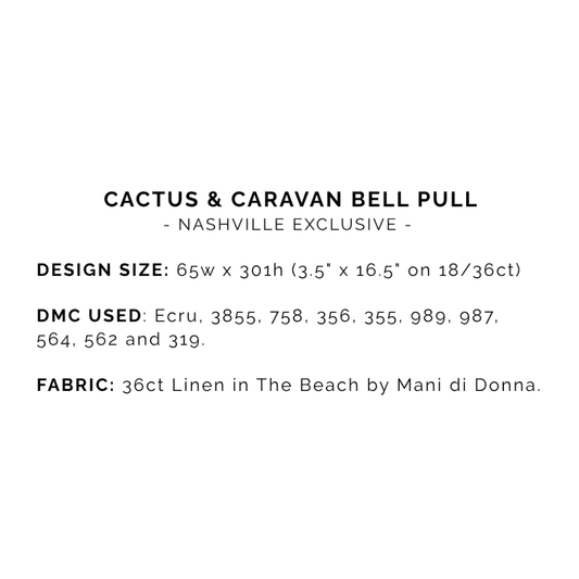 Tiny Modernist | CACTUS & CARAVAN BELL PULL MARKET 2026