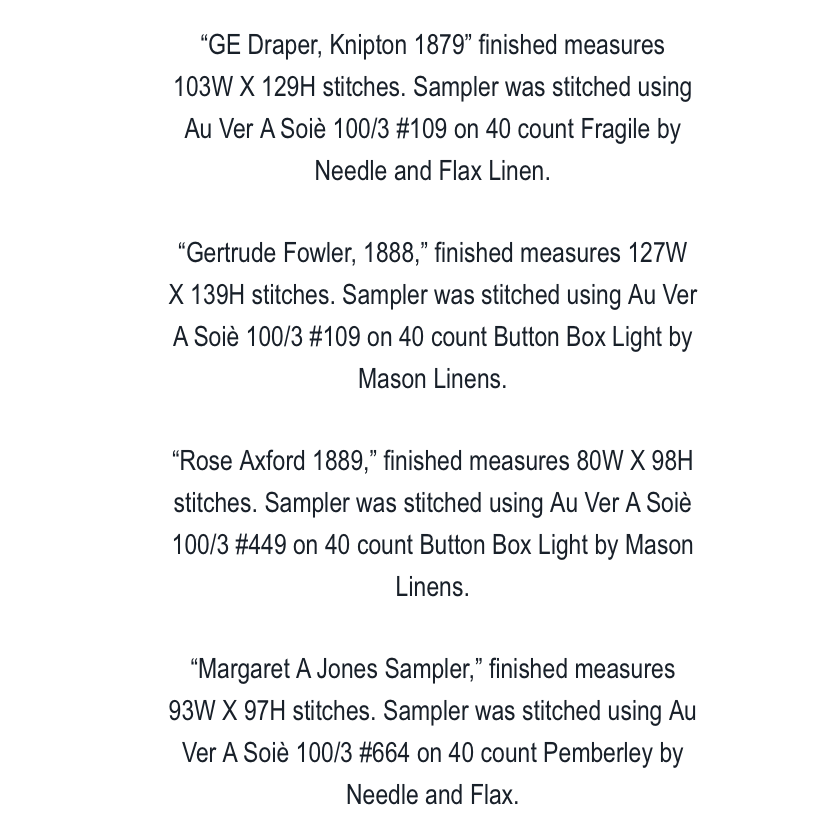 Red Barn Samplers | Petite Red Samplers MARKET 2026