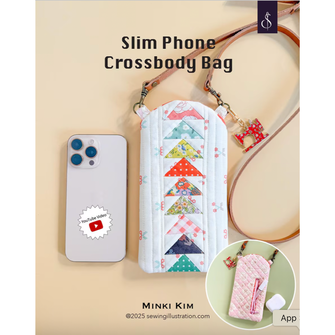 Minki Kim Slim Phone Crossbody Bag Pattern