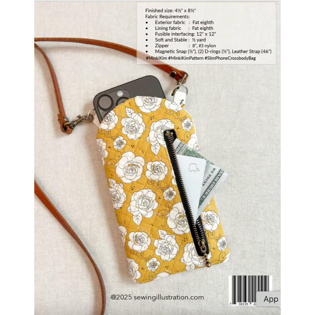 Minki Kim Slim Phone Crossbody Bag Pattern
