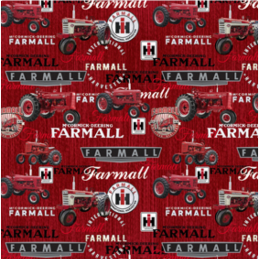Farmall Plank ~ Farmall Tractors Combos 10542 Red