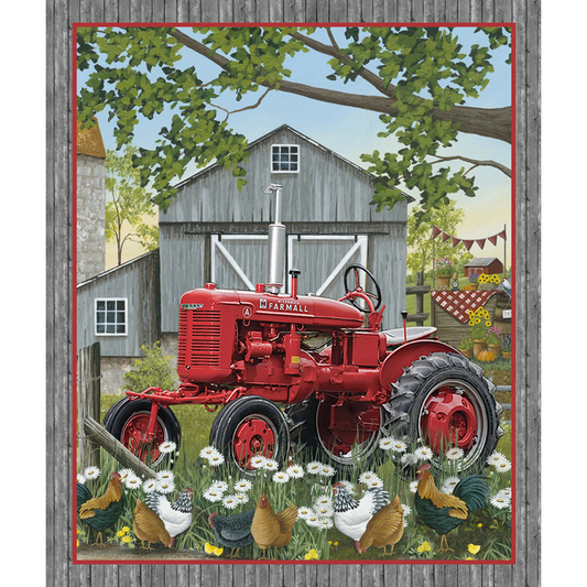 Farmall Plank ~ Farmall Plank Panel 10539