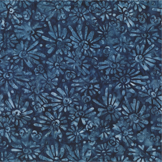 Forest Trails ~ Flowers Allover 22315-444 Blue
