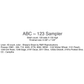 With Thy Needle & Thread  | ABC ~ 123 Sampler﻿ MARKET 2026