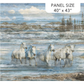Running Free ~ Horse Panel ~ DP28586-42 Blue Multi