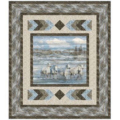 Cathey Marie Designs ~ Running Free Quilt Pattern and/or Kit