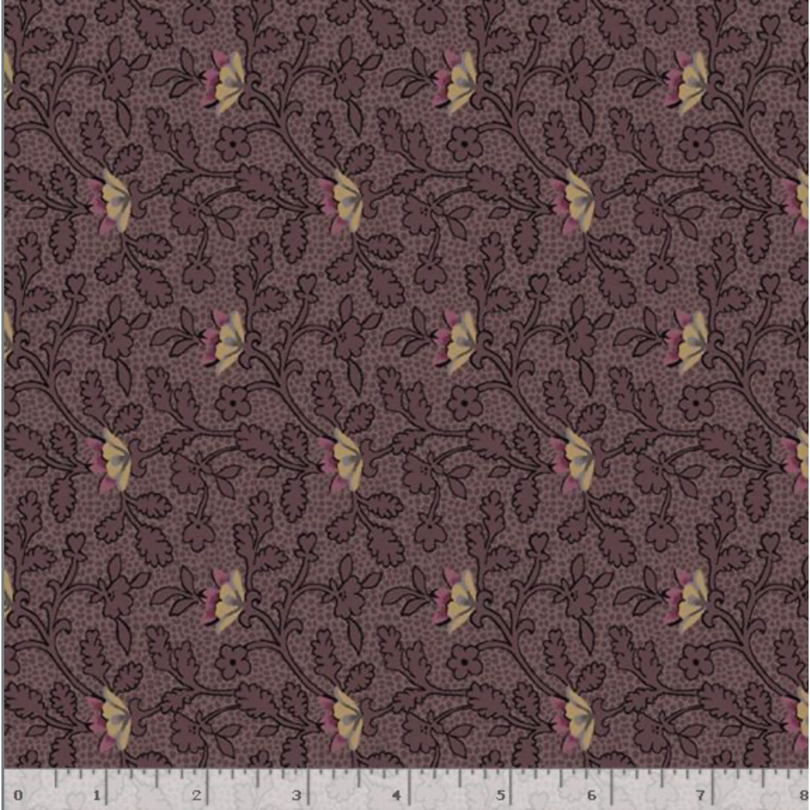 Plumberry Farm ~ Passion Flowers ~ R171807D MAUVE