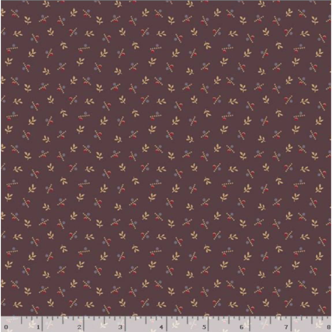 Plumberry Farm ~ Tossed Plums ~ R171812D MAUVE