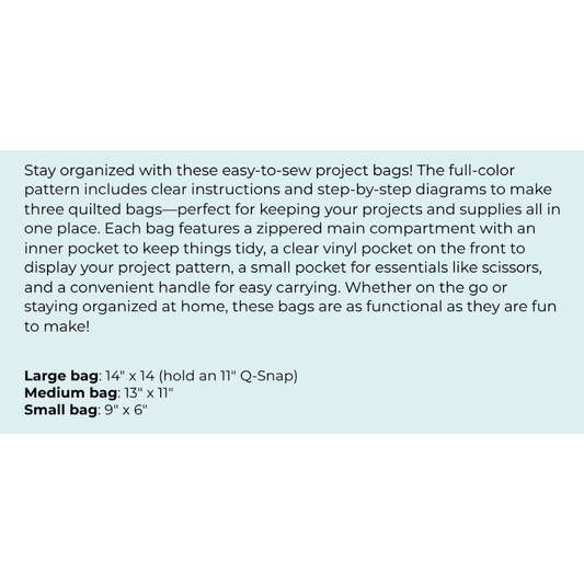 Cherry Blossoms | Project Bag Pattern MARKET 2026