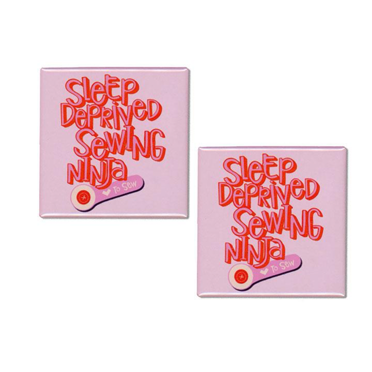Katie Cupcake ~ Sleep Deprived Magnet 2ct