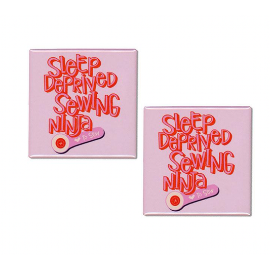 Katie Cupcake ~ Sleep Deprived Magnet 2ct