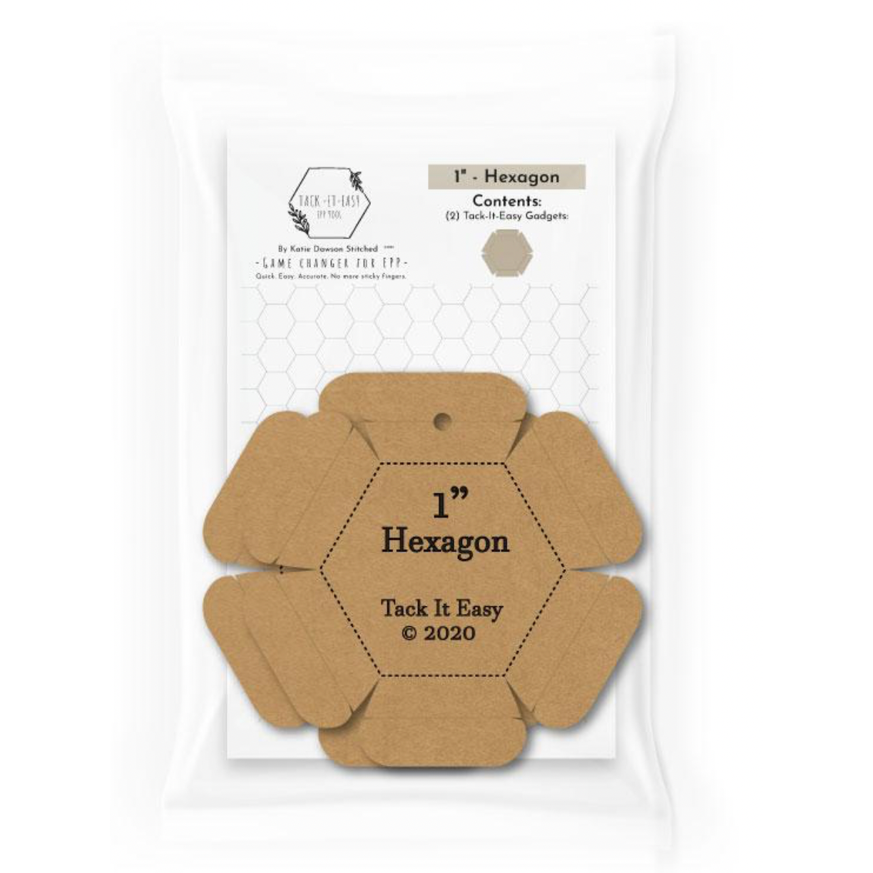 Tack it Easy Gadget 1" Hexagon
