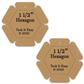 Tack it Easy Gadget 1 1/2" Hexagon
