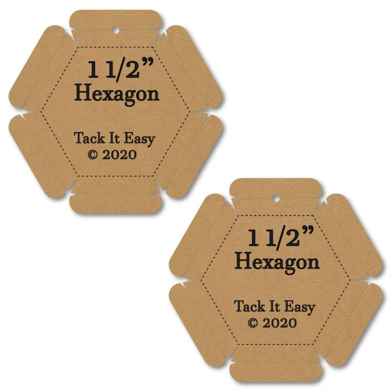 Tack it Easy Gadget 1 1/2" Hexagon