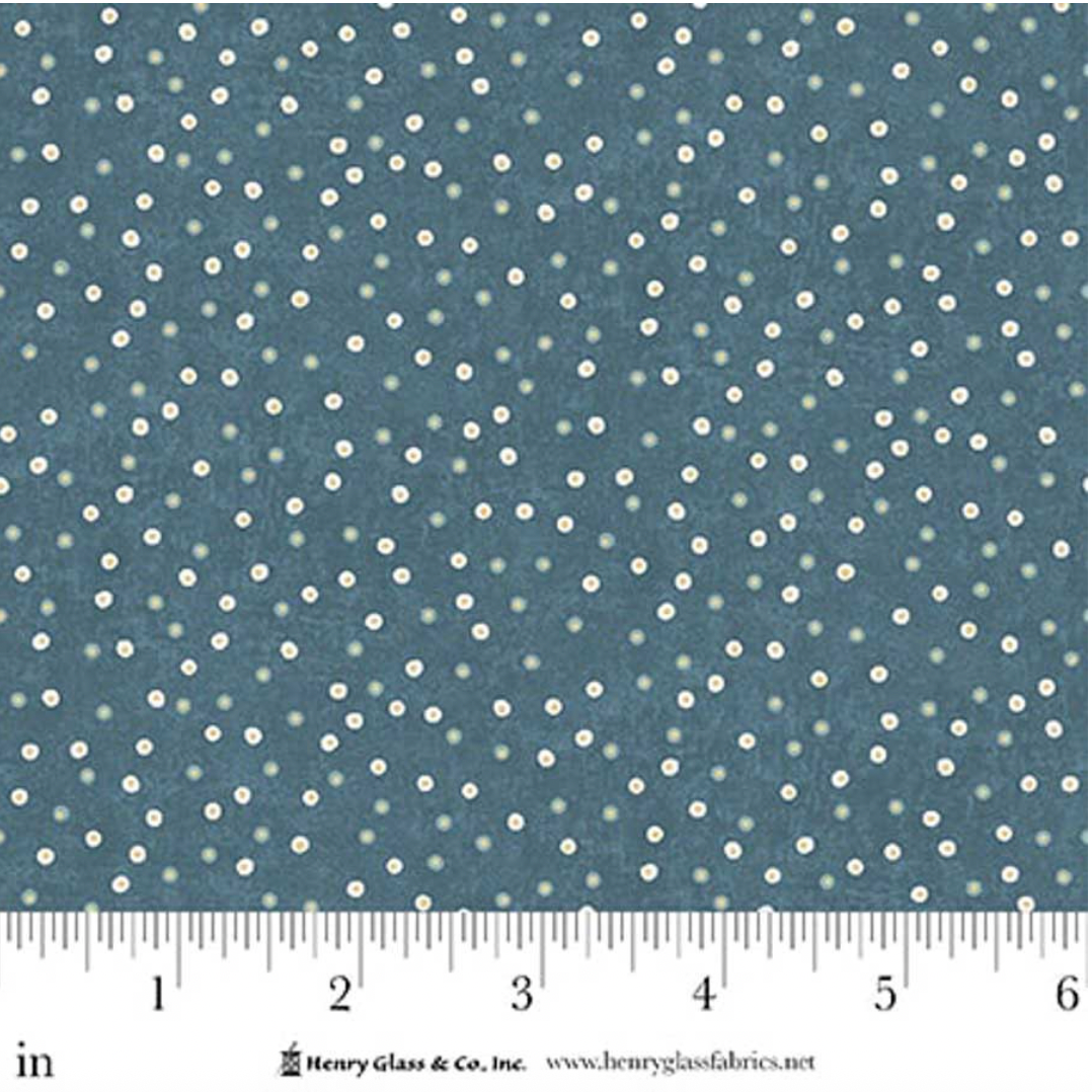 Norwegian Forest ~ Dots ~ 3553-77 Medium Blue