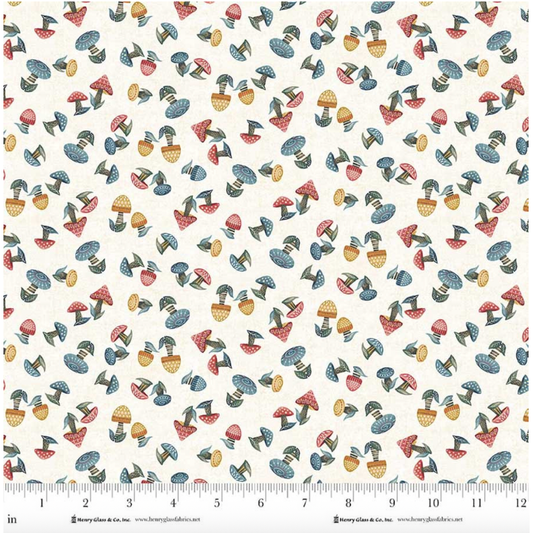 Norwegian Forest ~ Mushrooms ~ 3552-44 Cream