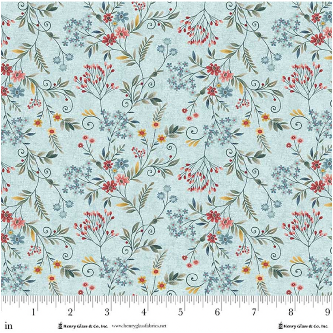 Norwegian Forest ~ Tender Vines ~ 3549-17 Pale Blue