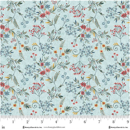 Norwegian Forest ~ Tender Vines ~ 3549-17 Pale Blue