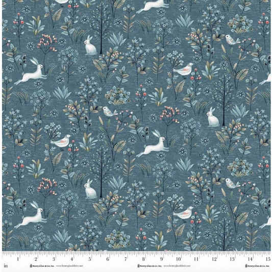 Norwegian Forest ~ Frolicing Bunnies ~ 3544-77 Medium Blue