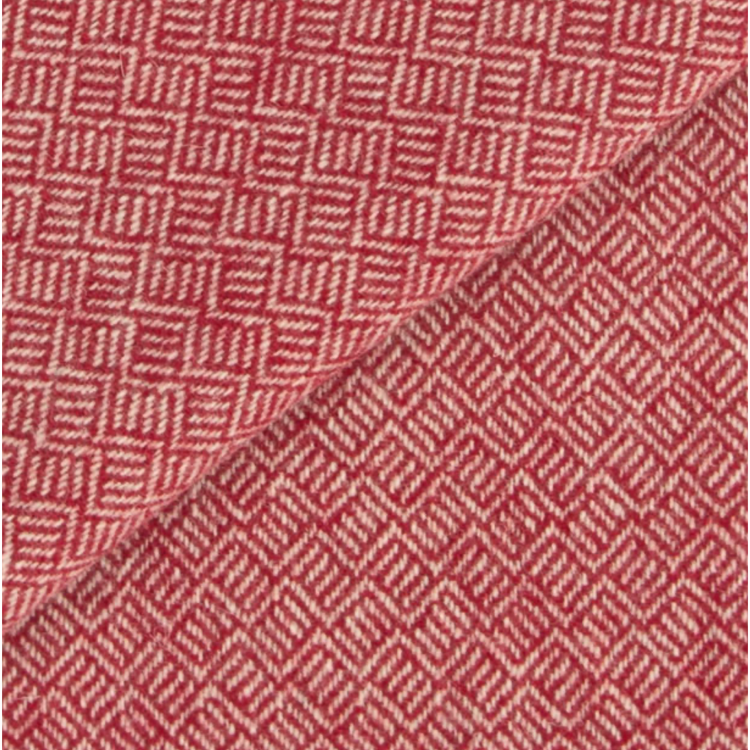 Dorr Mill ~ #﻿10624 - Red & White Geometric