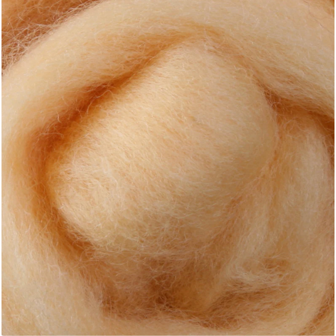 Wistyria Editions ~ Honey Wool Roving 14"