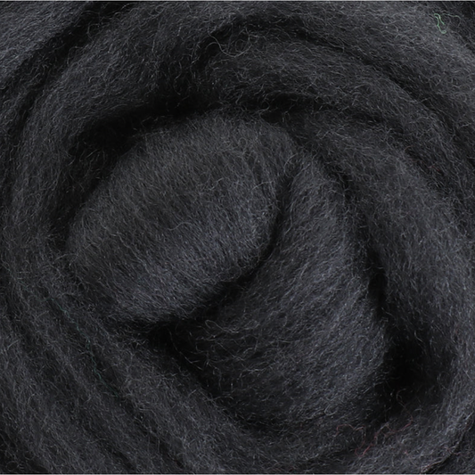 Wistyria Editions ~ Slate Wool Roving 14"