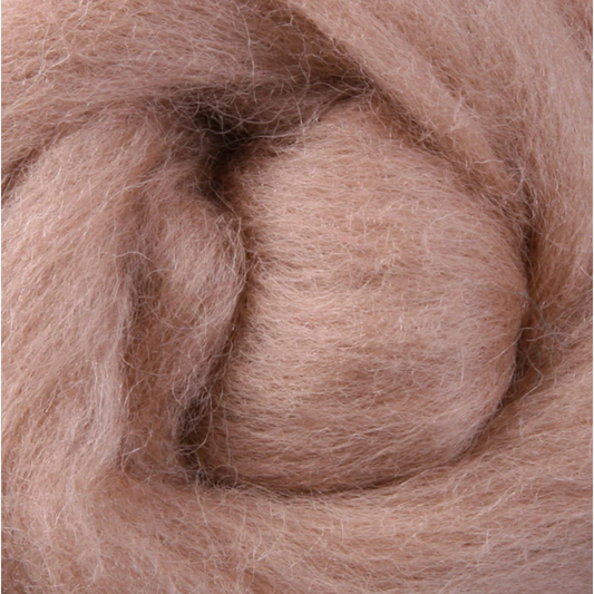 Wistyria Editions ~ Camel Wool Roving 14"