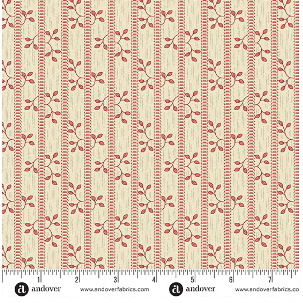 Forest Glen ~ Vines ~ A-10058-E Raspberry