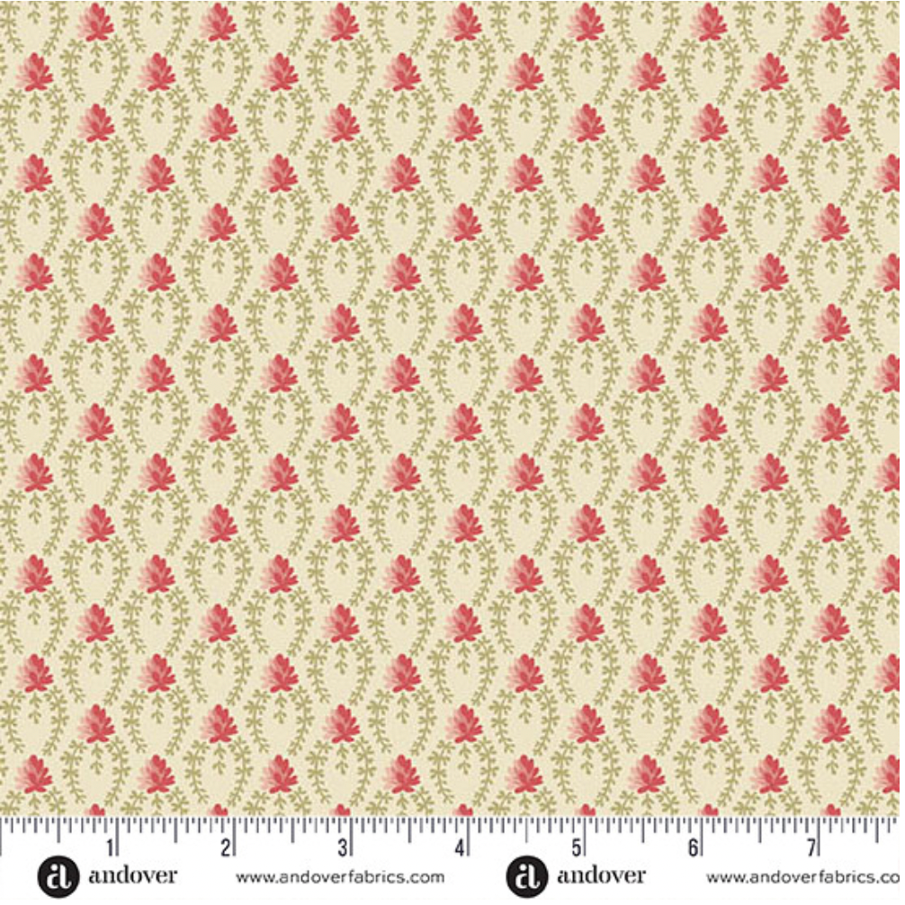 Forest Glen ~ Clover Chain ~ A-10057-L Fog Mist