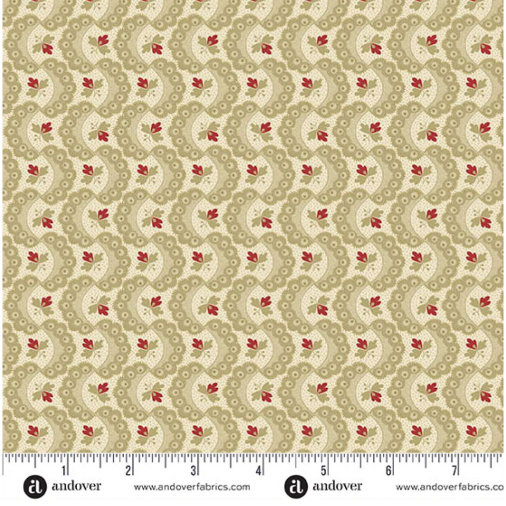 Forest Glen ~ Ruffle ~ A-10056-V Fog Mist