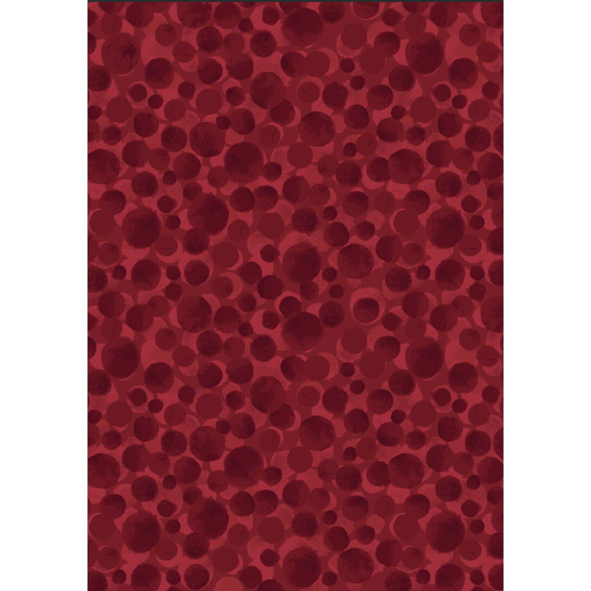 Bumbleberries ~ BB026 Dark Red