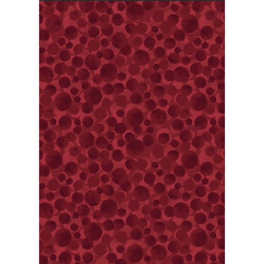 Bumbleberries ~ BB026 Dark Red