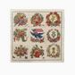 Patriotic Album Quilt Printed Bone Trinket Decorative Box