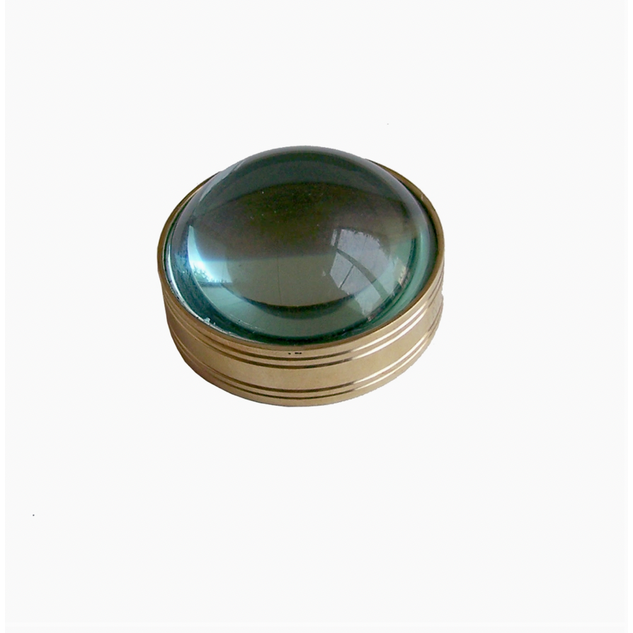 Polished Brass Desk Magnifying Glass
