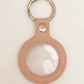 Cotswold Co Designs | Needlepoint Self Finishing Pu Leather Key Fob Bag Tag - Pink