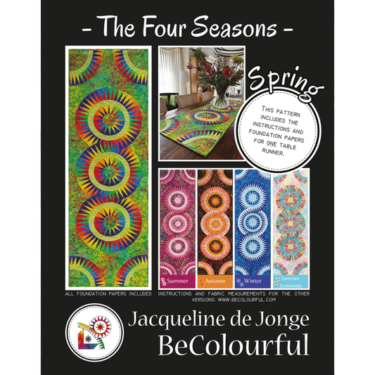 Jacqueline de Jonge ~ The Four Seasons Table Runner Pattern