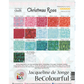 Jacqueline de Jonge ~ Christmas Rose Paper Piecing Quilt Pattern