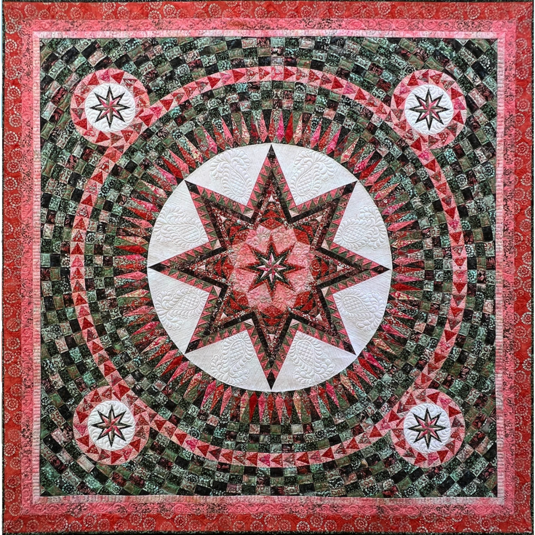 Jacqueline de Jonge ~ Rosewood Quilt Pattern and/or Kit